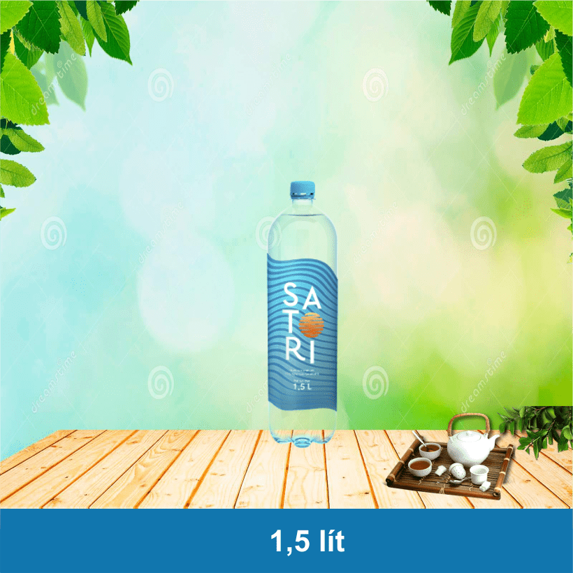 Nước Satori 1.5L, Thùng nước suối Satori 1.5 Lít